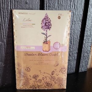 Rowood Lilac Wooden Bloom Craft